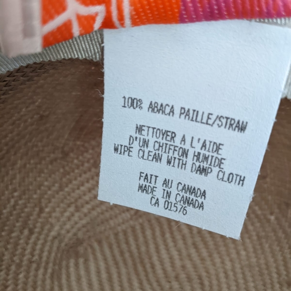 Hat with grey bow and ribbon - Picture 4 of 4